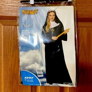 NWT Nun Halloween costume -one size fits most